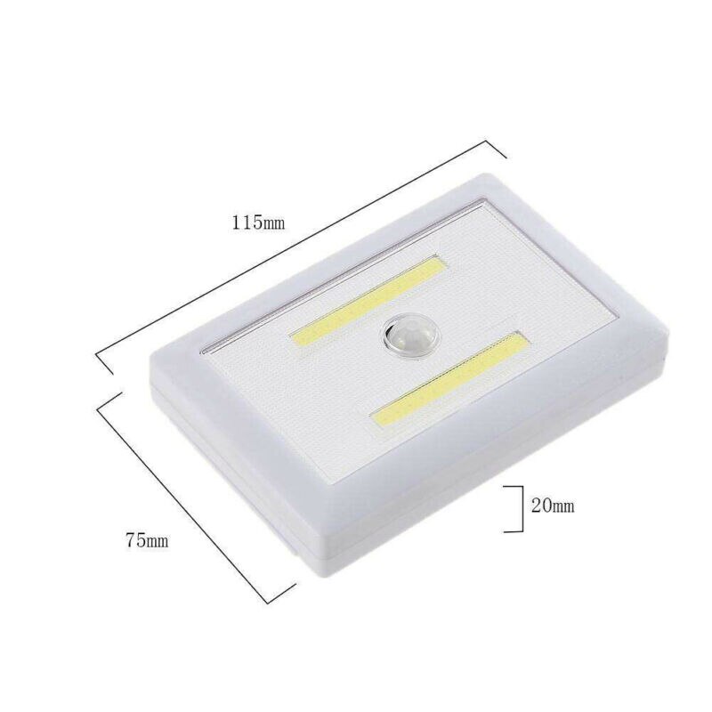 Waterproof LED Lamp Switch Wall Night Battery Operated Closet Emergency Light