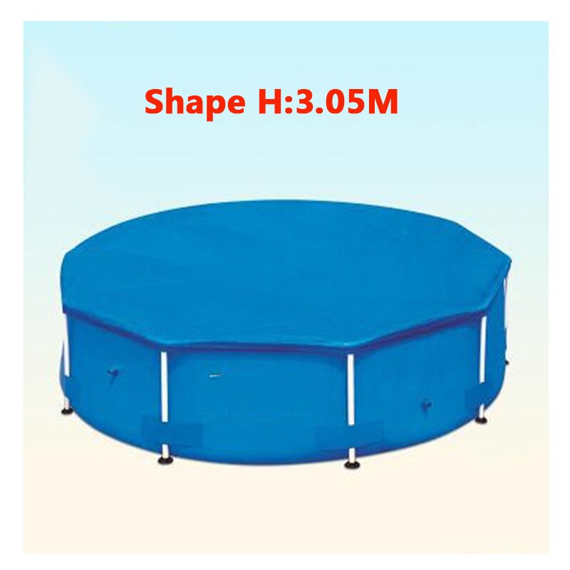 Swimming Pool Cover Mat Piscinas Ground Pool Floor Cloth Large Size Cloth Lip Cover Dustproof Foldable UV Resistant Pool Mat: H