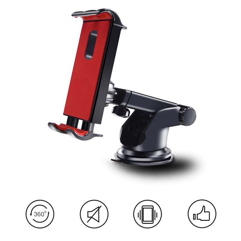 Car Tablet Holder For Samsung Huawei IPAD Pro Air Mini 1234 GPS Phone 360 Degree Adjustable Mobile Suction Cup Bracket Stand