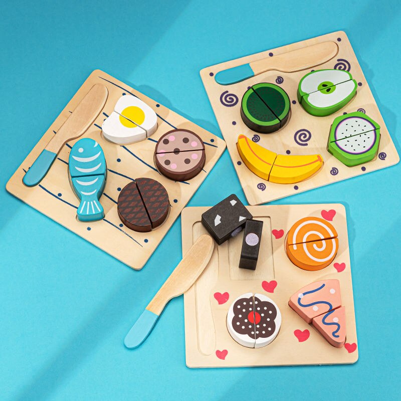 newlng Houten groenten en fruit voor kinderen peuters spelen keuken accessoires doen alsof rollenspel educatief speelgoed geschenken voor Kerstmis verjaardagsfeestje kinderdag 1 jaar oud