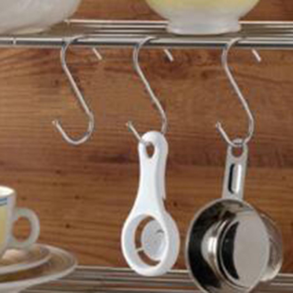 1 sztuk s-kształt hak kuchnia poręcze S wieszak uchwyt zapięcie haki ze stali nierdzewnej robić wiszące ubrania hak na torebki