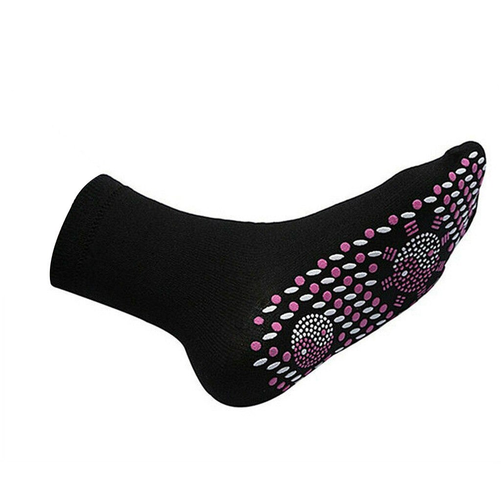 Self-heating Health Care Socks Tourmaline Magnetic Therapy Comfortable And Breathable Massager Winter Warm Foot Care Socks