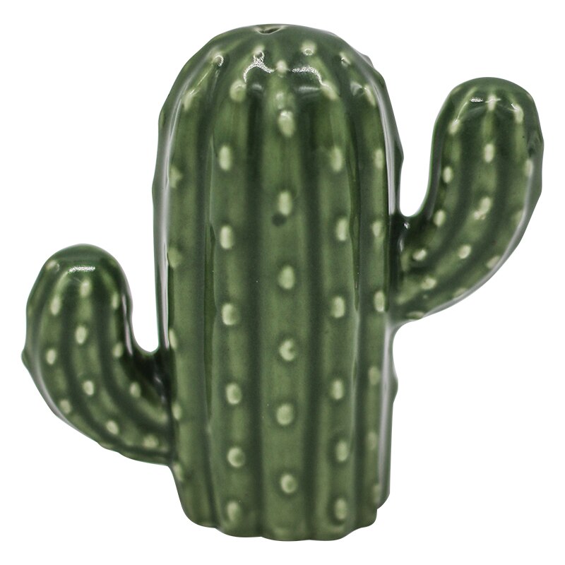 WHYOU – boîte à cure-dents en céramique, Cactus, porte-cure-dents, coton-tige, plat stockage de bonbons, fournitures de cuisine de Restaurant à domicile, décoration de bureau