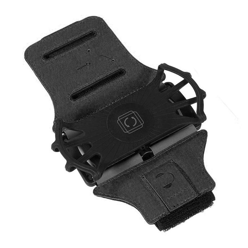 Sports Armband Phone Bracket Holder 360° Rotatable Detachable Running Wrist Stand for 4.0-6.5 Inch Phone: Default Title