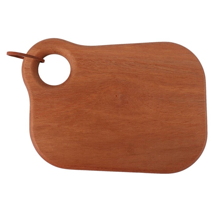Planche à découper en bois d&#39;ébène Simple, planche à découper domestique de cuisine en bois entier épaissi planche à pain: Gris clair