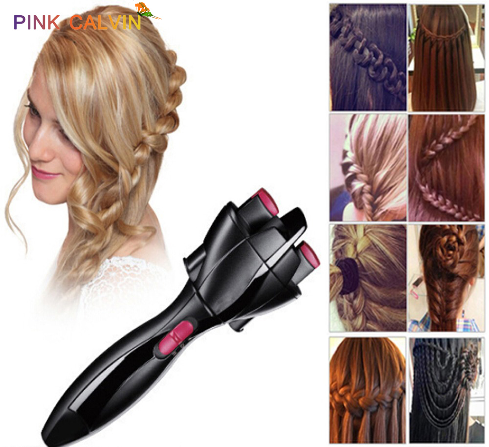 Elektrisk hår fletning automatisk twist fletning strikkeindretning hår fletning maskine fletning frisure cabello hår styling værktøj