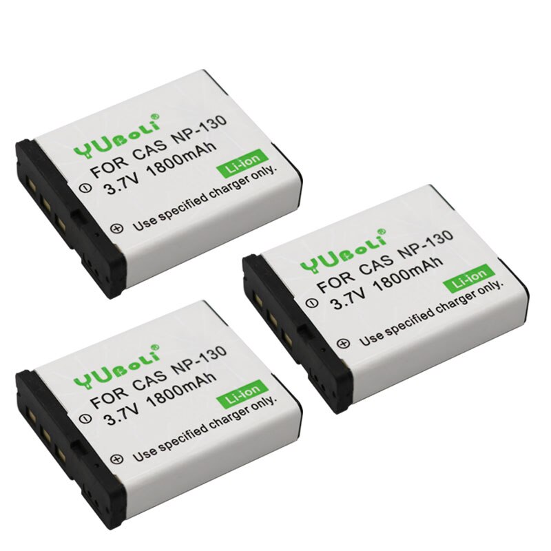 bateria NP-130 NP 130 NP130 CNP-130 CNP130 battery + lcd dua charger for Casio Exilim EX-H30 ZR100 ZR200 ZR300 ZR400 ZR410 ZR700: 3battery