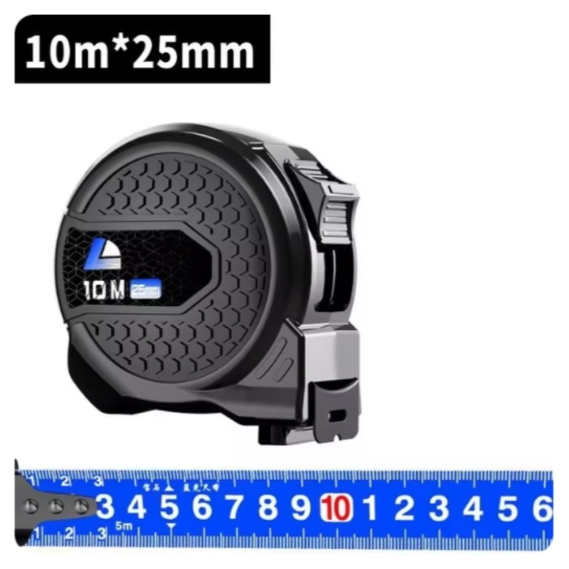 High precision Metric Tape measure Retractable 3/5/7.5/10M Measuring tape Retractable Ruler Woodworking Ruler Measuring Tools: Silver