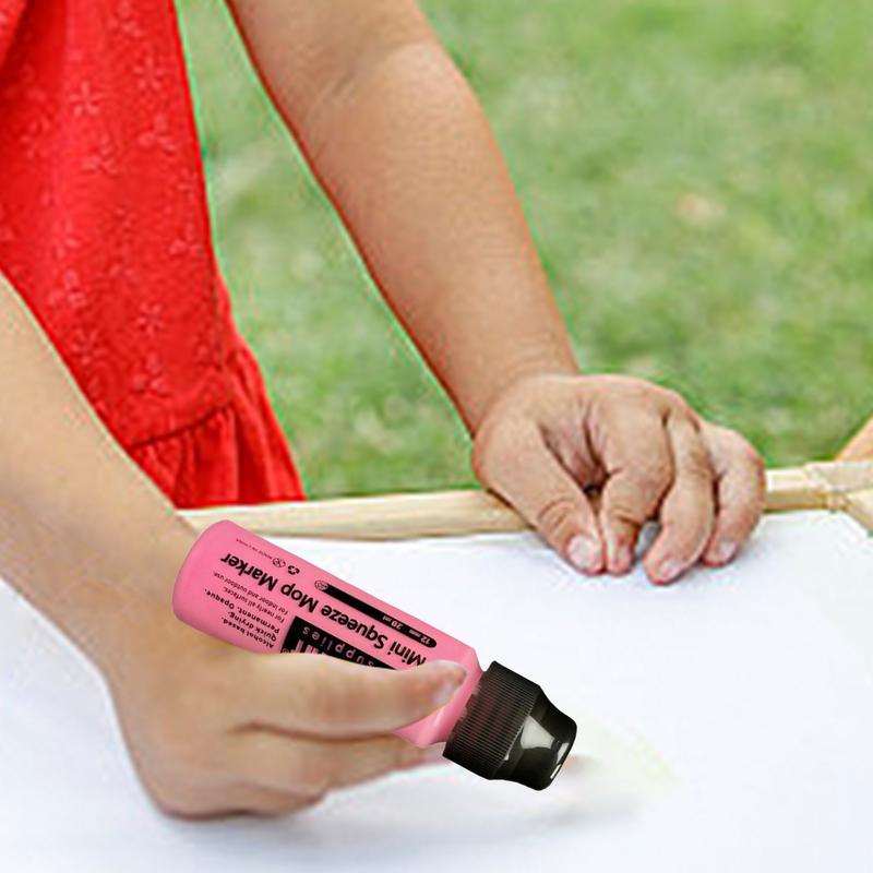 Rotulador de grafiti para resaltar, rotulador de pintura acrílica recargable, bolígrafo de firma fluorescente, suministros de pintura de grafiti, 12mm/20ml