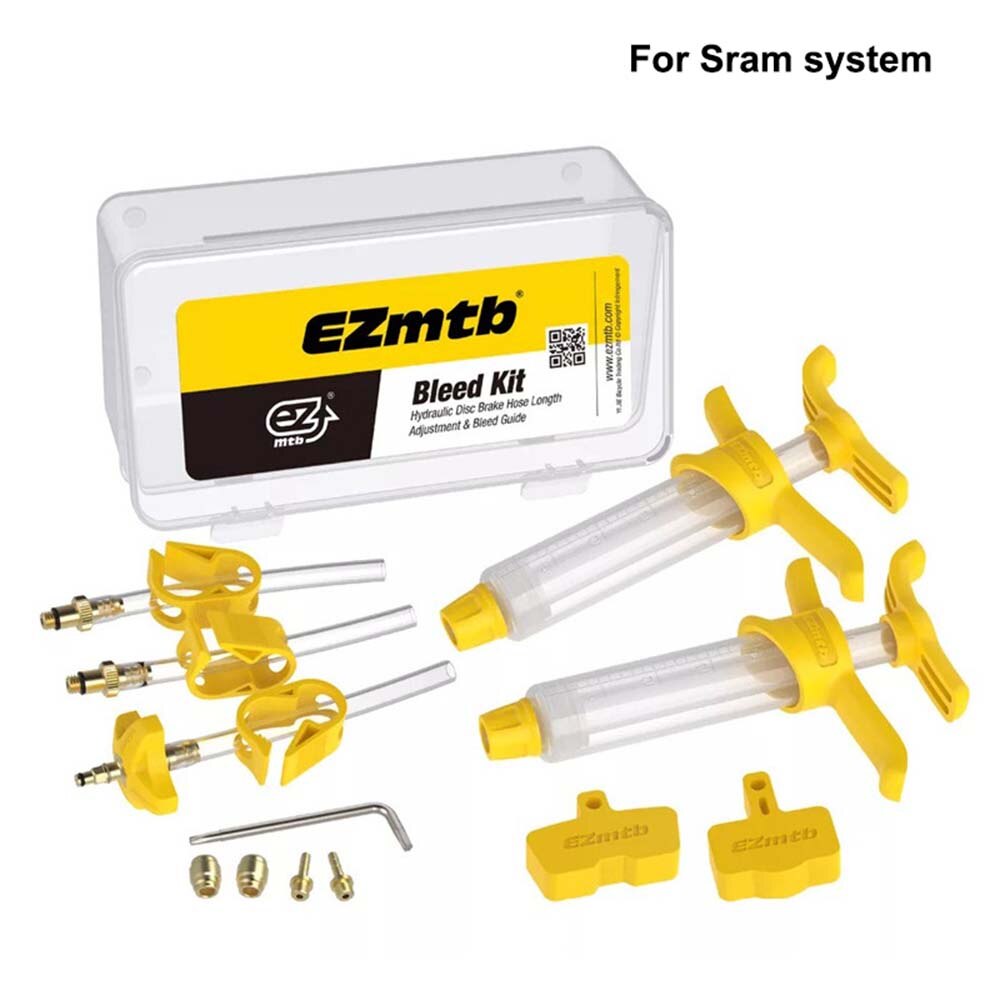 Bicycle Bleed Kit Hydraulic Disc Brake Hose Longth Adjustment Bleed Guide MTB Road Bike Oil Change Tool for shimano sram system: B02