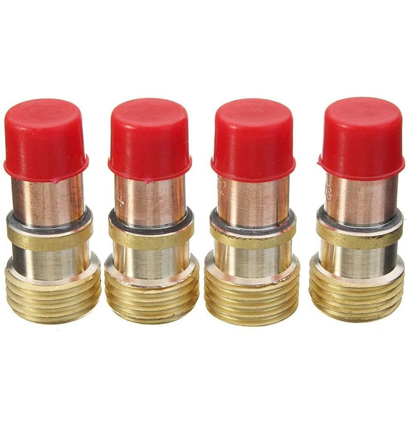 23PCS TIG Stubby Gas Lens 17GL332 3/32inch & 12 Pyrex Cup & TIG Gas Lens Alumina Nozzle Kit for DB SR WP 17/18/26 TIG Welding To