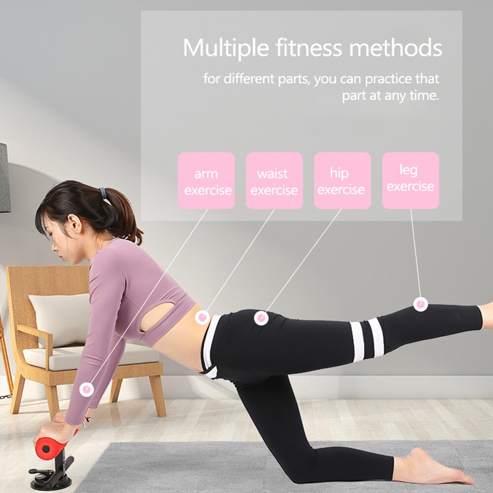Huishoudelijke sit-ups hulpmiddel zuigtype buikspieroefeningen fitnessapparatuur 3 niveaus verstelbare geïntegreerde trainingsapparatuur