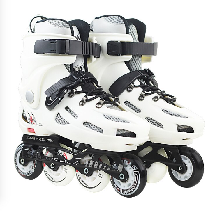 Adult roller skates single row flat skates roller skates pulley