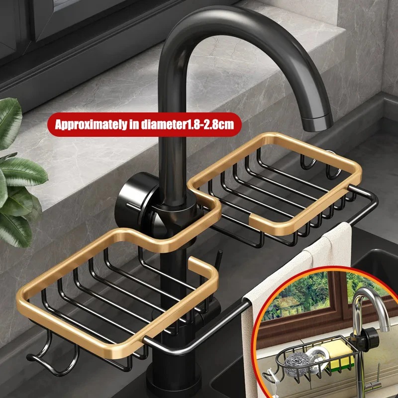 Keuken Opbergrek Schotel Droogrek Wandplank Benodigdheden Handdoek Gootsteen Rekken Armatuur Home Improvement Keukenkast Opslag