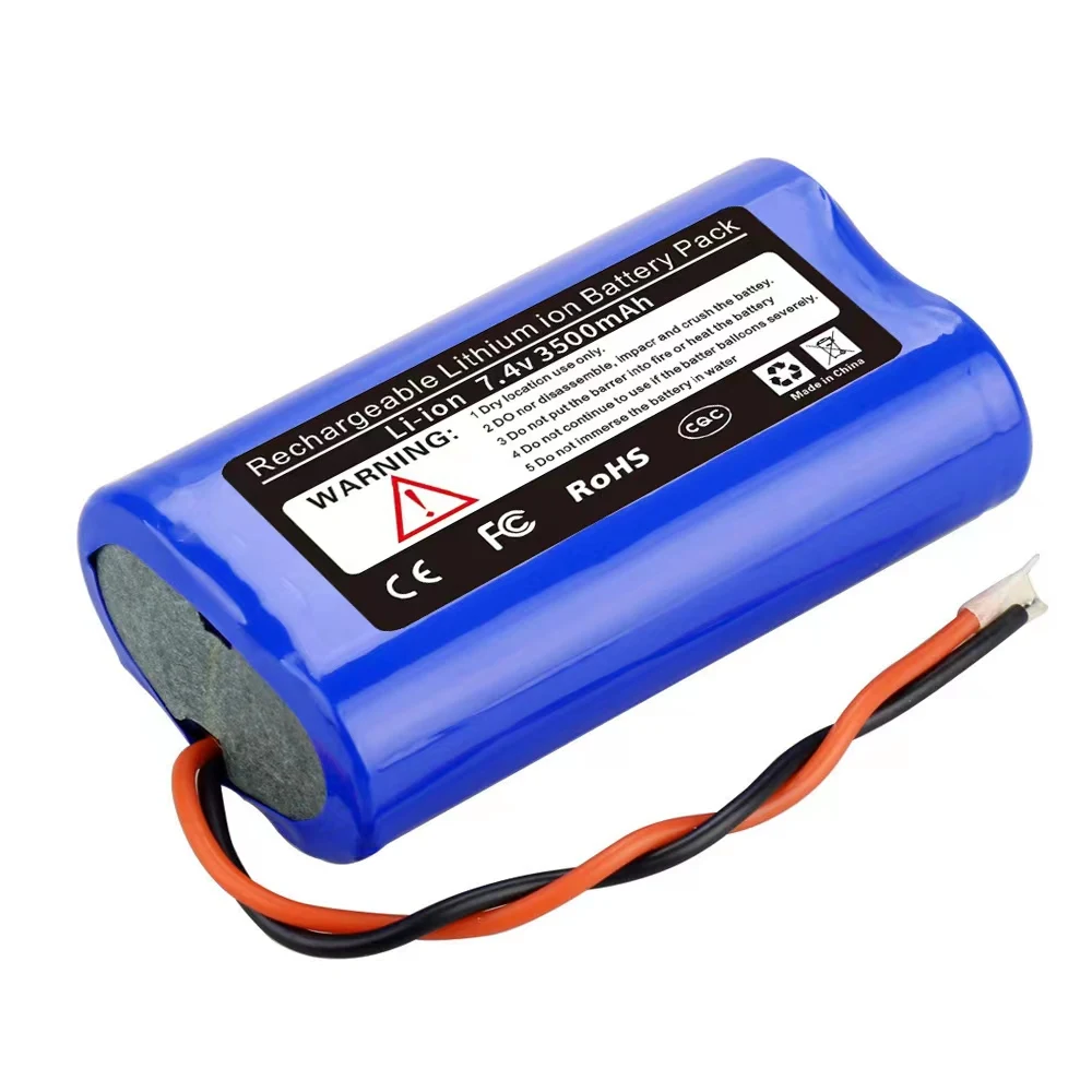 Akumulator litowo-jonowy 18650 7,4 V 3500 mAh z płytką zabezpieczającą PCB