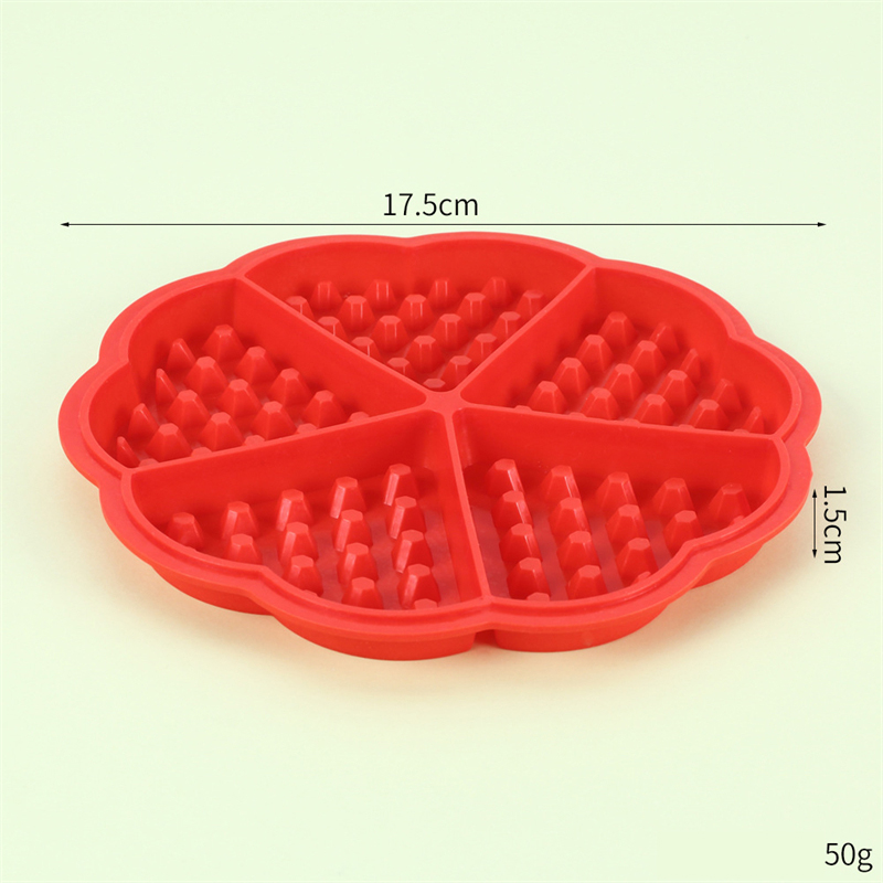 Antihaft Silikon Küche Waffeleisen Rechteck Runde Waffeln Pfanne Kuchen Backform Waffel Silikon Backformen einstellen Backen Werkzeuge: Waffel Schimmel