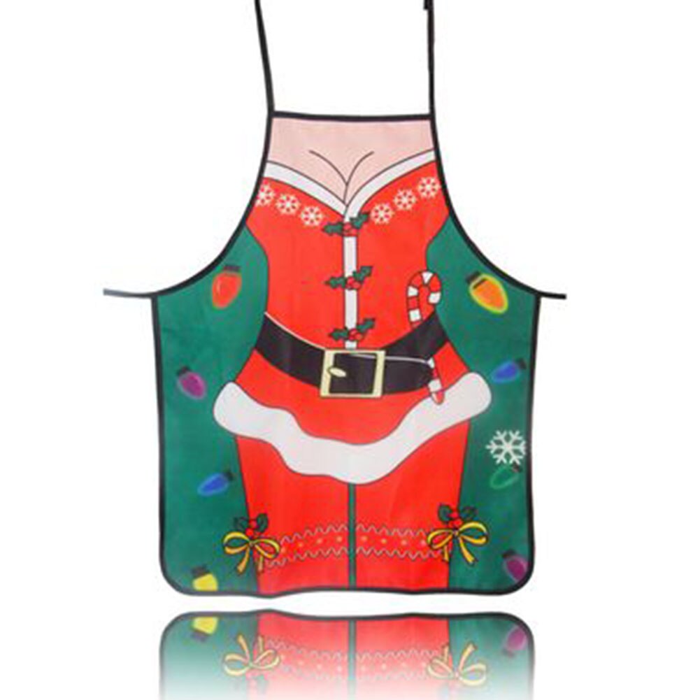 Feliz Navidad delantales niños adultos Santa Claus muñeco de nieve delantales de cocina la cena de para el hogar año suministros de repostería para Cocina