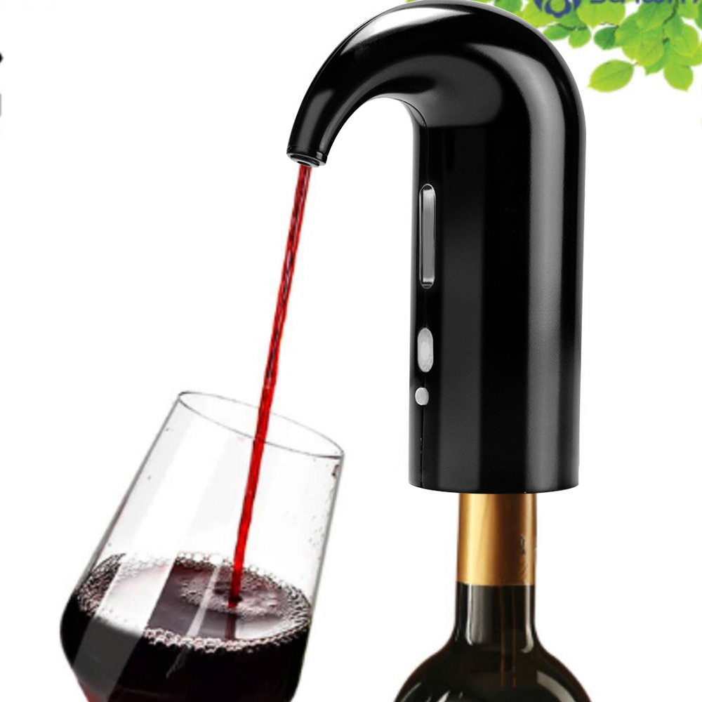 Smart Rode Wijn Schenker Beluchter Draagbare Lichtgewicht Praktische Elektrische Rode Wijn Decanter Met Magneet Duurzaam Rode Wijn Tool