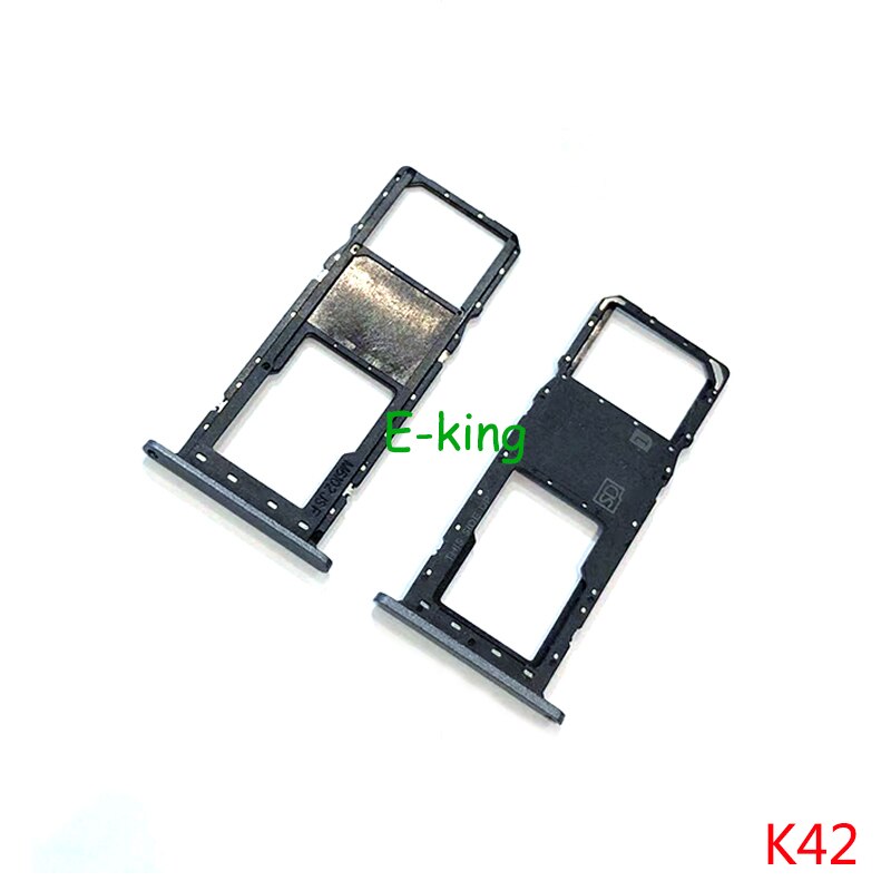 Soporte de tarjeta SIM para LG K22, K41S, K42, K52, K62, K51S, K61, adaptador de ranura para tarjeta, 10 Uds.: K42 single