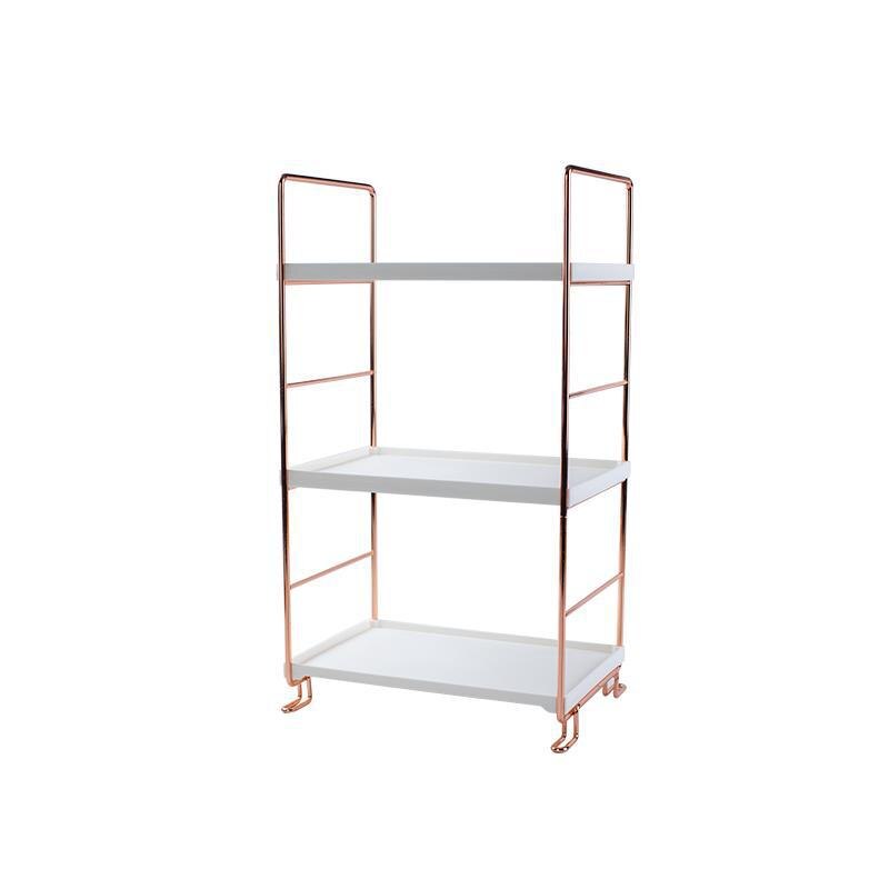 Étagère de salle de bain en acier inoxydable, présentoir de stockage de cosmétiques, de shampooing, de douche à 2 ou 3 niveaux, caddie de toilette, organisateur d'étagères