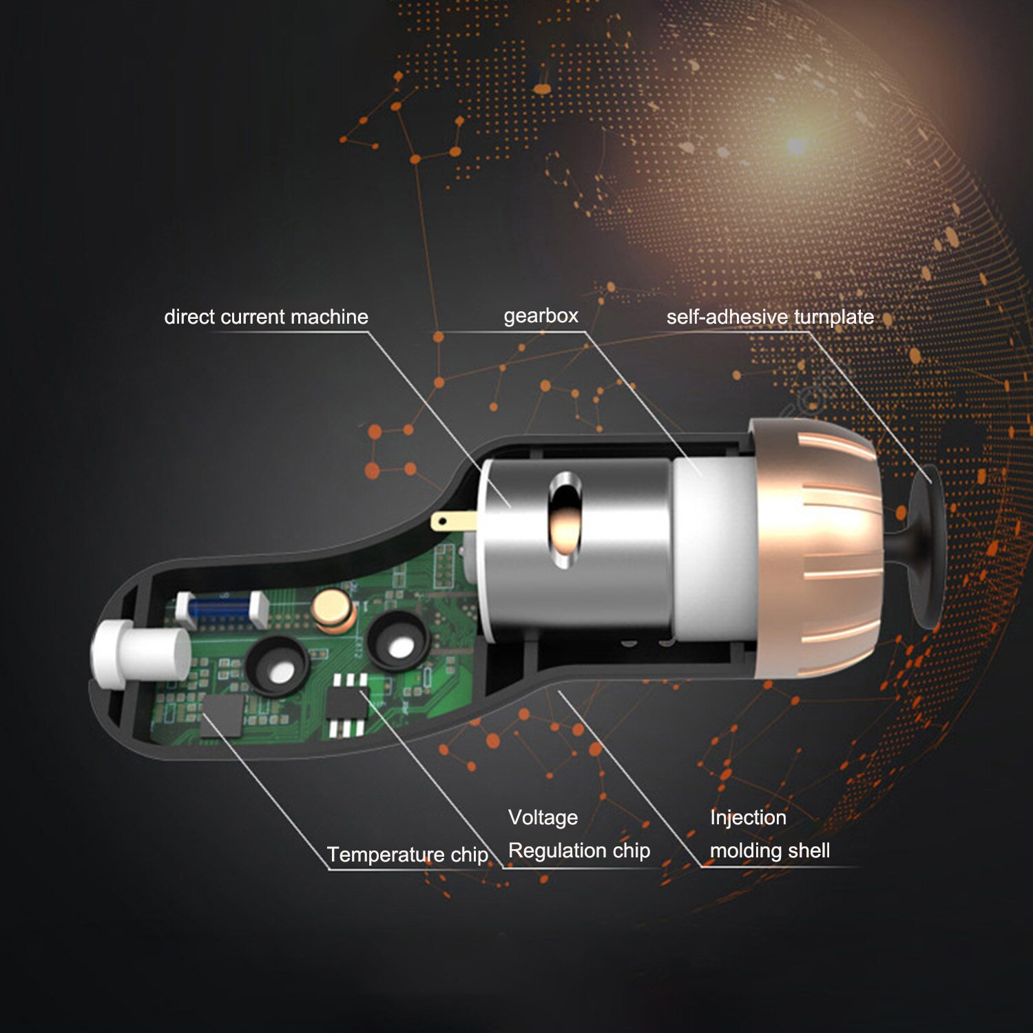 60W Variable Speed Mini Polishing Machine Corded Car Polisher 8500RPM Electric Polisher Cleaning Polishing Waxing Machine