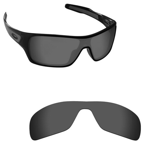 ToughAsNails Polarisierte Ersatz Linsen für Oakley Turbine Rotor Rahmen-Sorten: Black IR