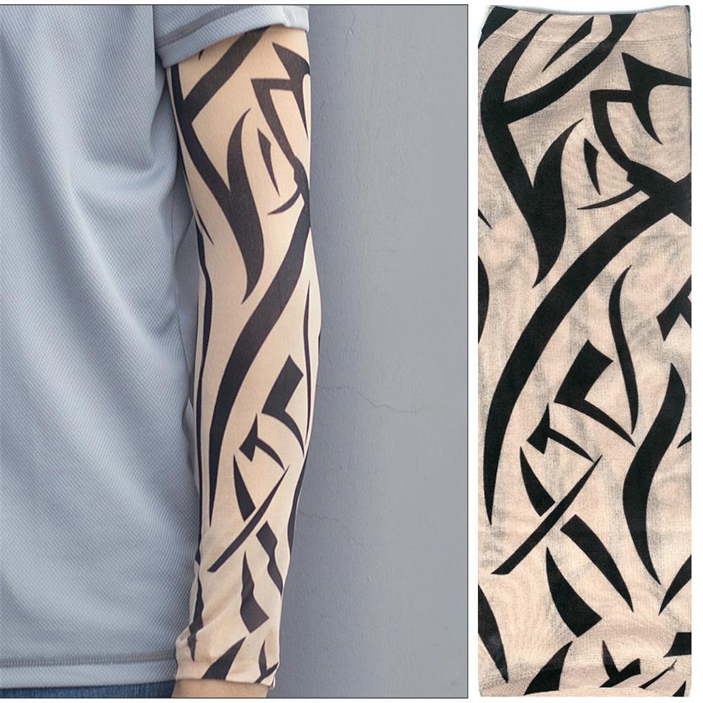 Mode Sport 1 PC Mouw Zon Uv-bescherming Stretch Arm Cover Fietsen Rijden rijden Wandelen Arm Mouwen Armband Sportief dragen: F