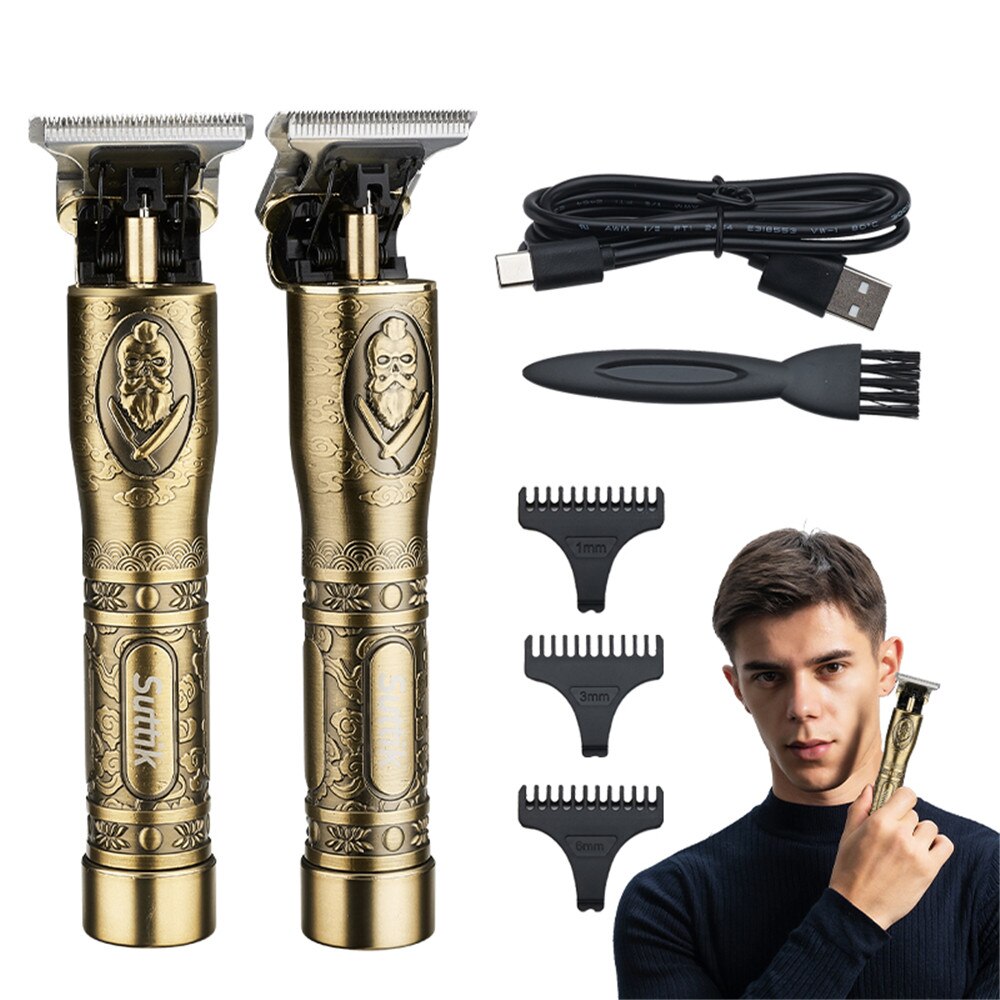 Hair Trimmer For Men Electric Hair Clippers Beard Trimmer Barber Shop Hair Cutting Machine Rechargeable Men shaver