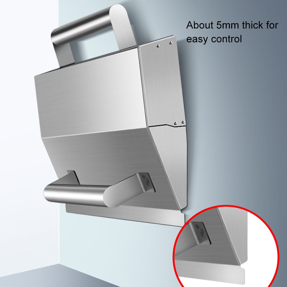 High Performance Ergonomic Plaster Scraper with Handle Mortar Hand Tool Anti Slip Cement Wall Decor Durable Stainless Steel