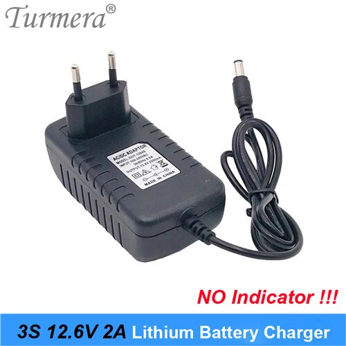 8,4 V 12,6 V 16,8 V, 21V, 25V 1A 2A 1.3A 18650 cargador de batería DC 5,5 MM * 2,1 MM para 2S 3S 4S 5S 6S Paquete de batería para destornillador de la batería: 3S 12.6V 2A