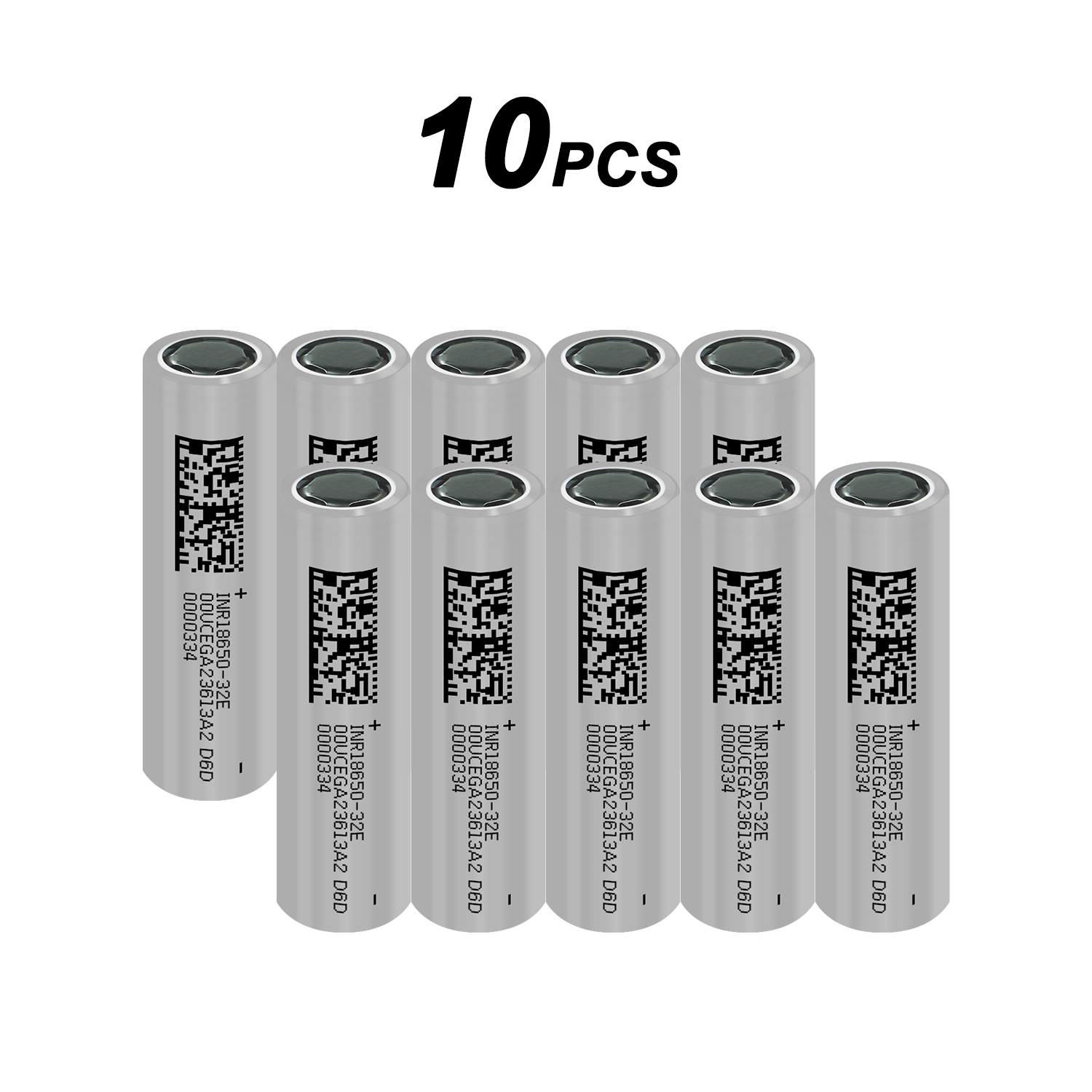 1-10 pezzi 18650 batteria 3200mah 3.7V alta scarica 3C per utensili elettrici 10A batterie ricaricabili a celle di potenza potenza ad alta scarica: Oro