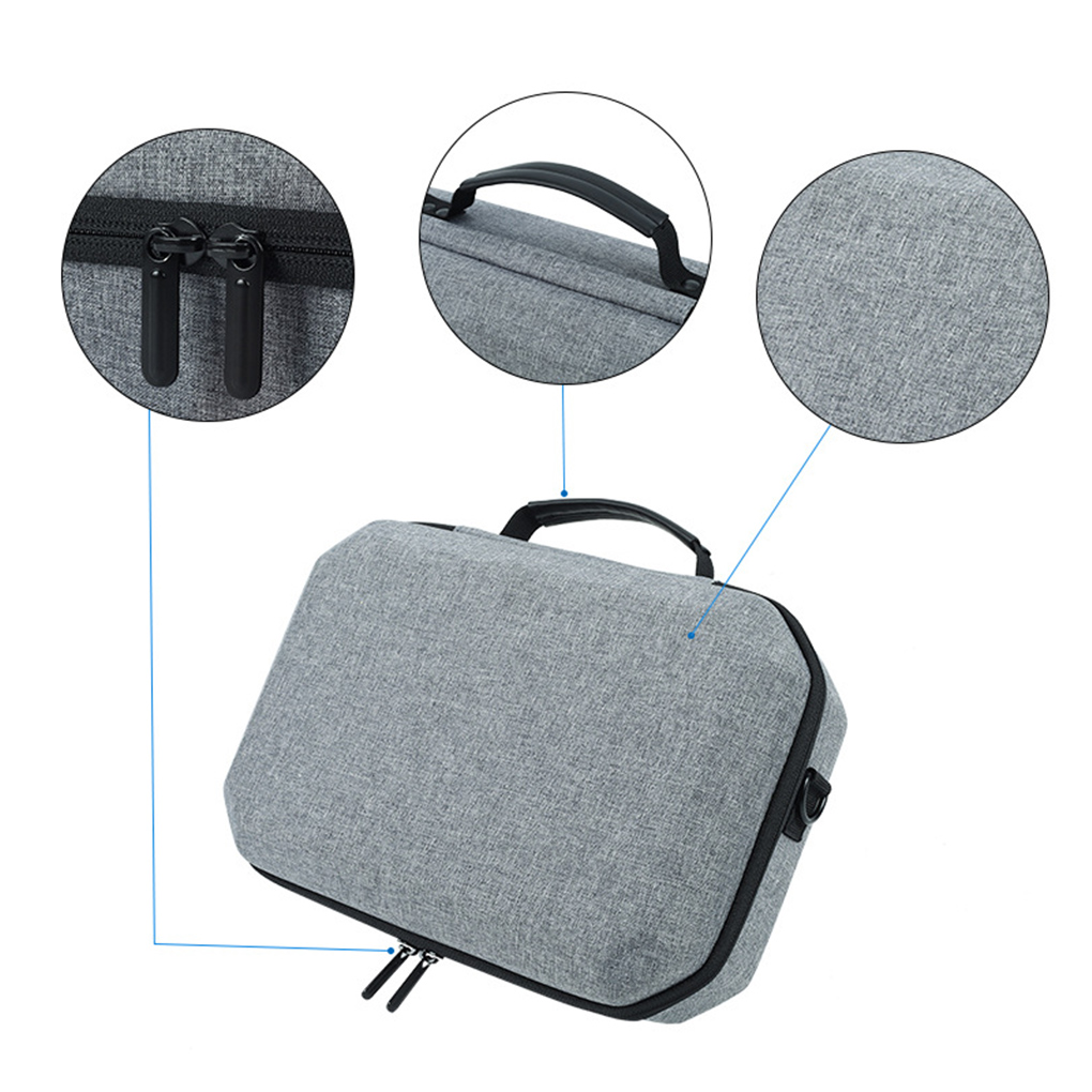Reisetasche mit schultergurt für oculus quest 2 vr headset, tragbare eva-aufbewahrungstasche für oculus quest 2 zubehör