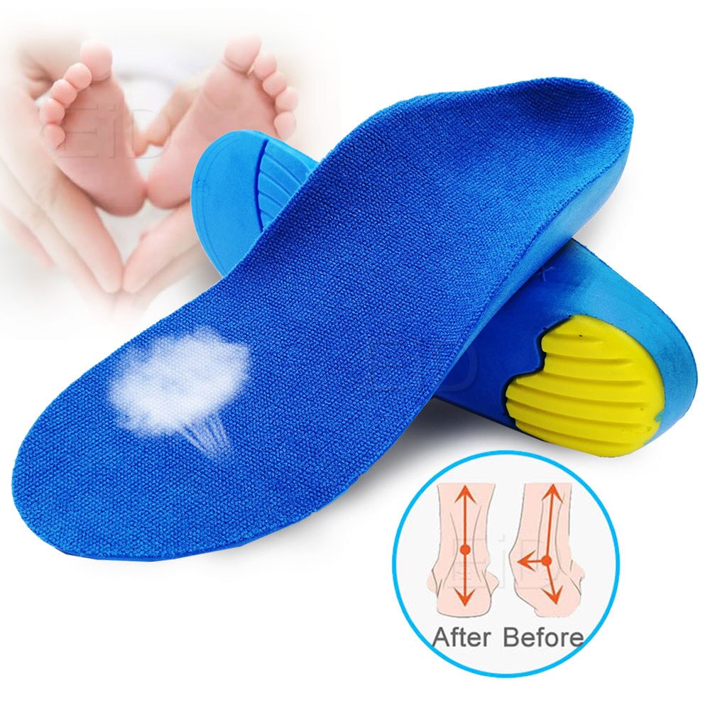 EiD Kids Children Orthotics Insoles Correction foot Care for Kid Flat Foot Arch Support Orthopedic Insole Soles Sport Shoes pads