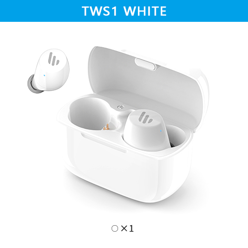 Edifier TWS1 Touch Control IPX5 Nominale Ergonomisch Bluetooth V5.0 Tws Oordopjes Bluetooth Oortelefoon Draadloze Koptelefoon: TWS1 White