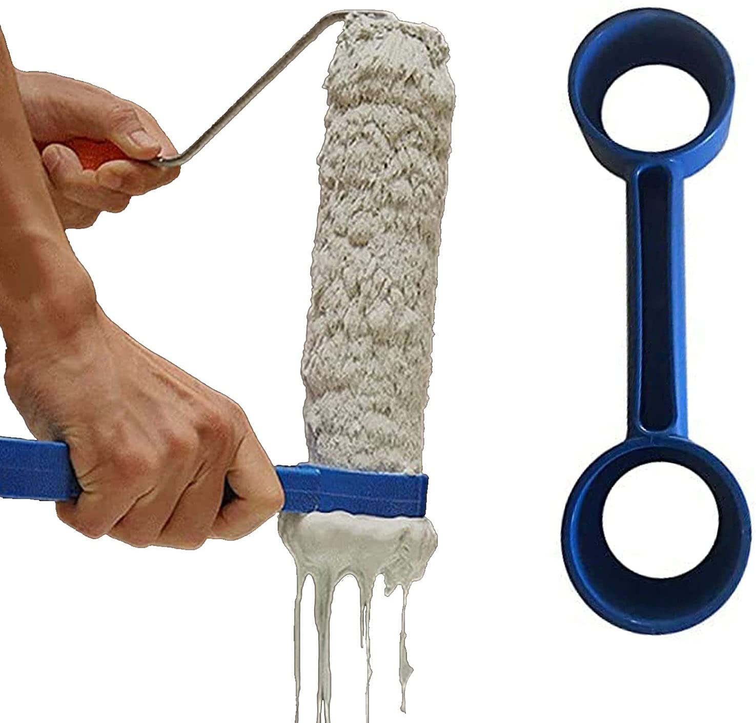 Nettoyeur de rouleau de peinture amélioré, outils Super faciles à nettoyer, 1 pièce