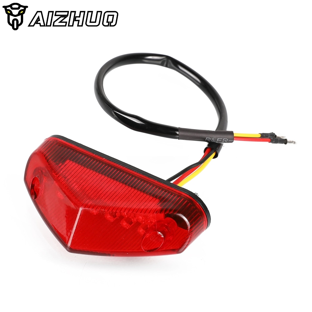 Motocross Dirt Bike Rear Fender Turn Signals Tail Grandado