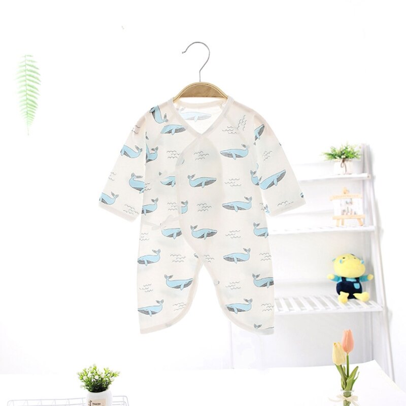 Pasgeboren Dunne Baby Meisje Jongen Kleding Romper Dunne Baby Katoenen Jumpsuit Bodysuit Leuke Meisjes Rompers Baby Romper Outfits 11UC