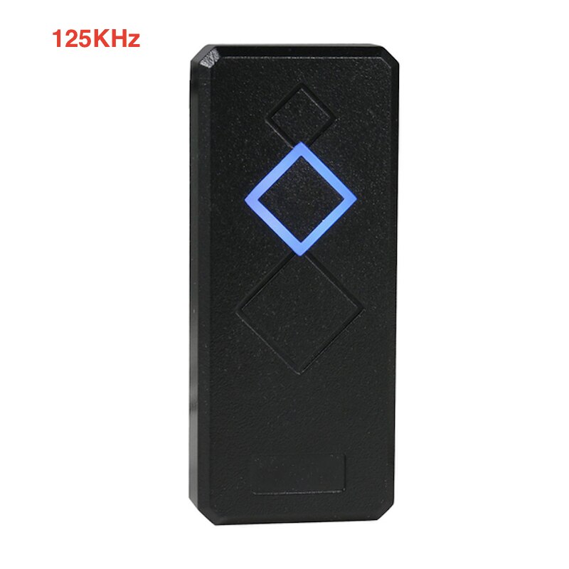 IP65 Waterproof RFID Reader Access Control Card Reader 125KHz/13.56MHz Smart Card Keypad Lock with LED For Door Security System: 101 125KHz