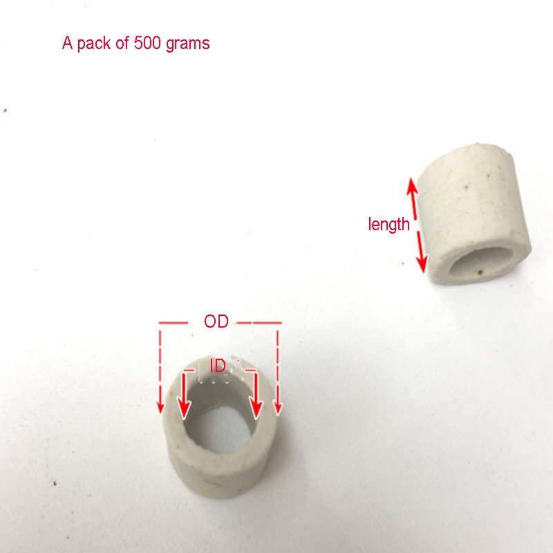 ceramic insulating tube Porcelain High Temperature Insulator Pipe for Heating Element