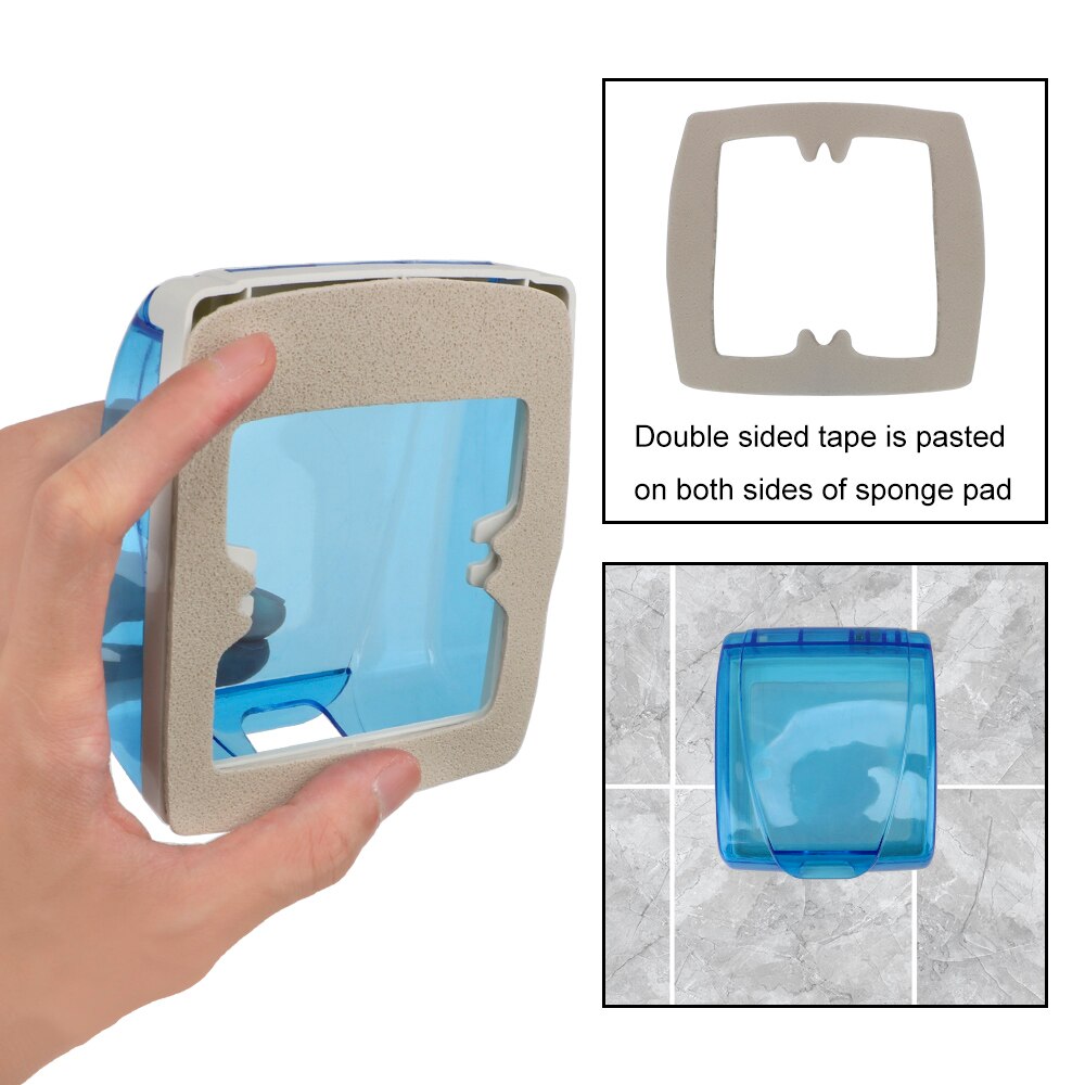 Timbre de puerta inteligente, Conector de anilla dispositivo a prueba de agua cubierta de cerradura de puerta, interruptor, botón de protección, dispositivo de seguridad antisalpicaduras
