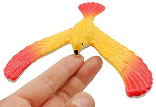 1 Set Kunststoff Ausgewogene Adler Vögel Entwicklungs Pädagogisches Spielzeug für Kinder Kinder Lustige Spielzeug Antistress-Finger Balancing Spiel