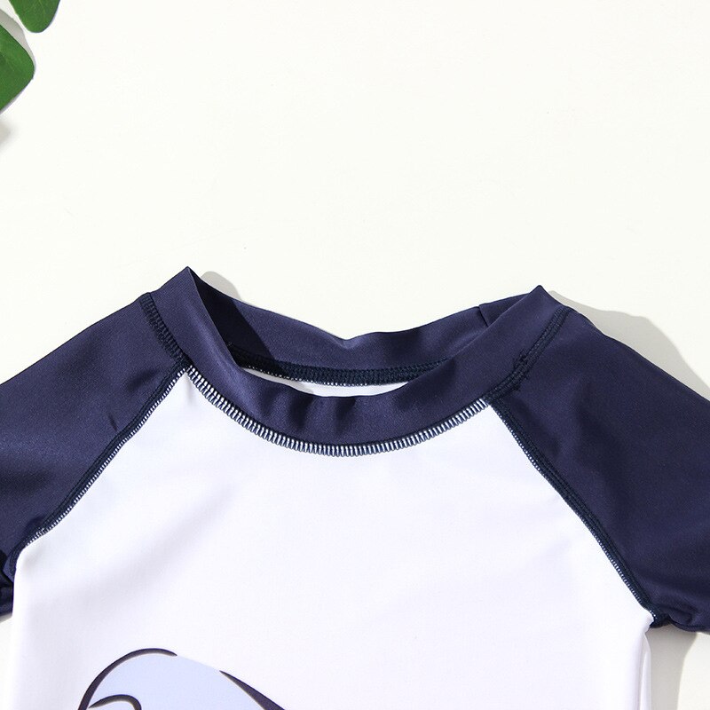 Kinder Bademode Sommer Kleinkind Junge Badeanzug Shark Drucken Zwei Stück Rash Guards kinder Badeanzug Bademode YZN20012