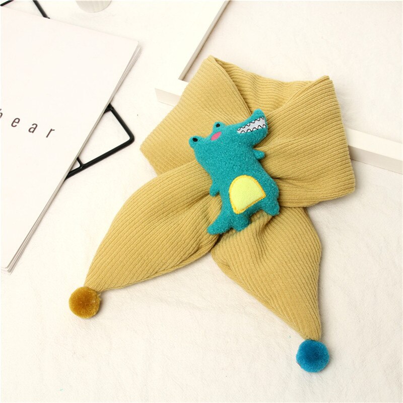 Bufanda para niños de invierno cálido bufanda para niños y niñas bufandas de cuello de algodón para bebés: 1