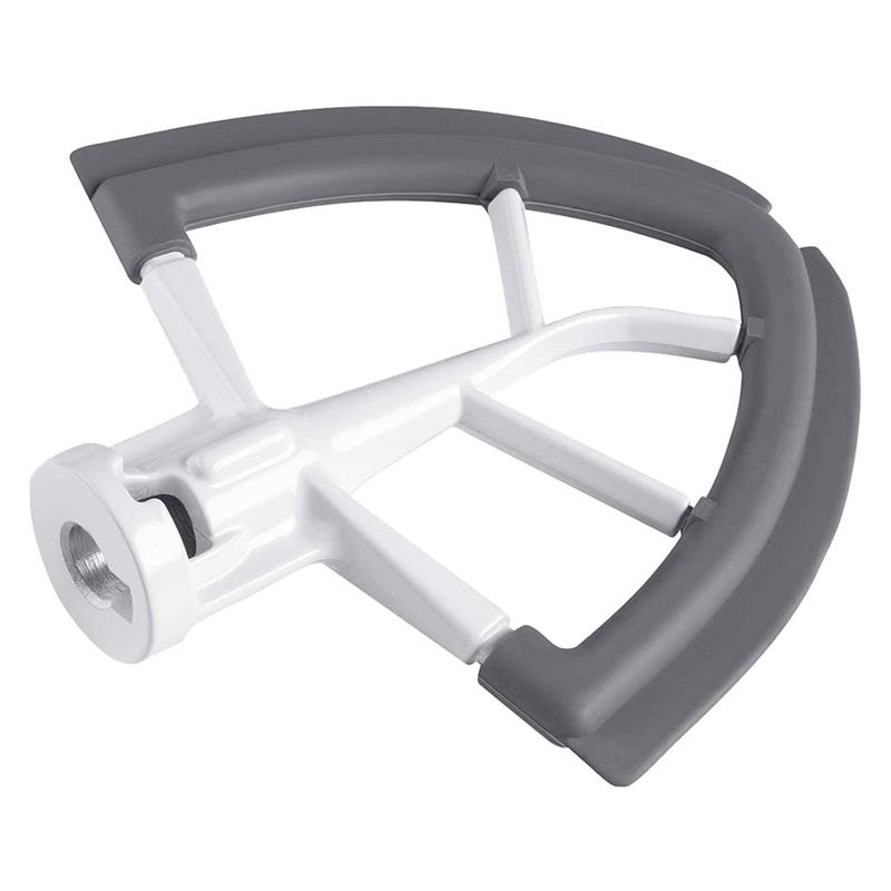 Tilt-Head Flat Beater Silicone Mixer Paddle Home Kitchen Mixing Attachment Replacement for Kitchenaid 4.5-5QT