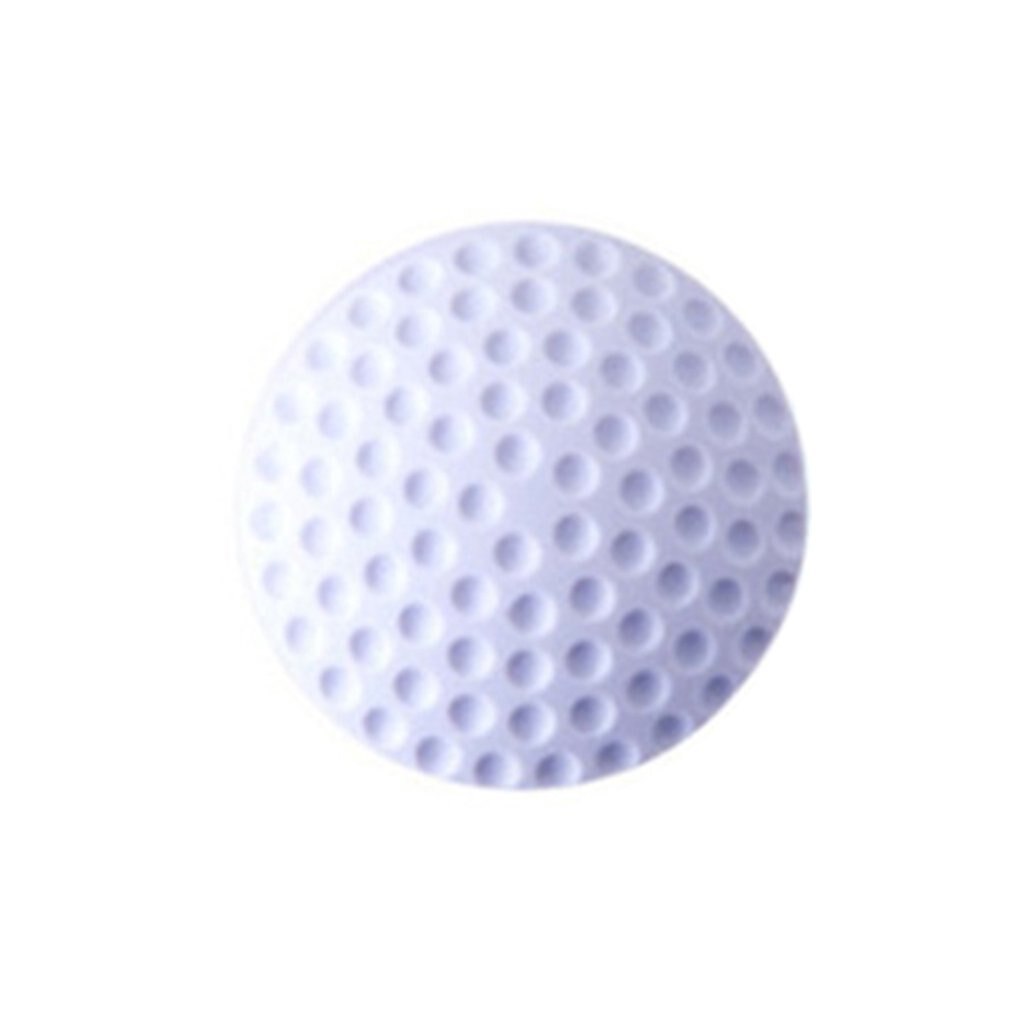 Beskyttende vægfortykkelse mute dørstick golf styling gummi fender håndtag låsepude hjem wallsticker med støjreduktion: Lilla