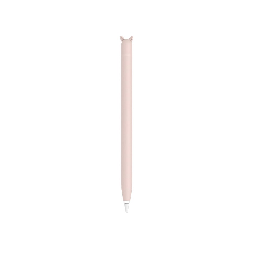 Protective Silicone Smartphone Pen Case Full Cover Tablet Pen Touch Screen Drawing Pen Case For Apple Pencil 1st 2nd Generation: Pink-1 generation