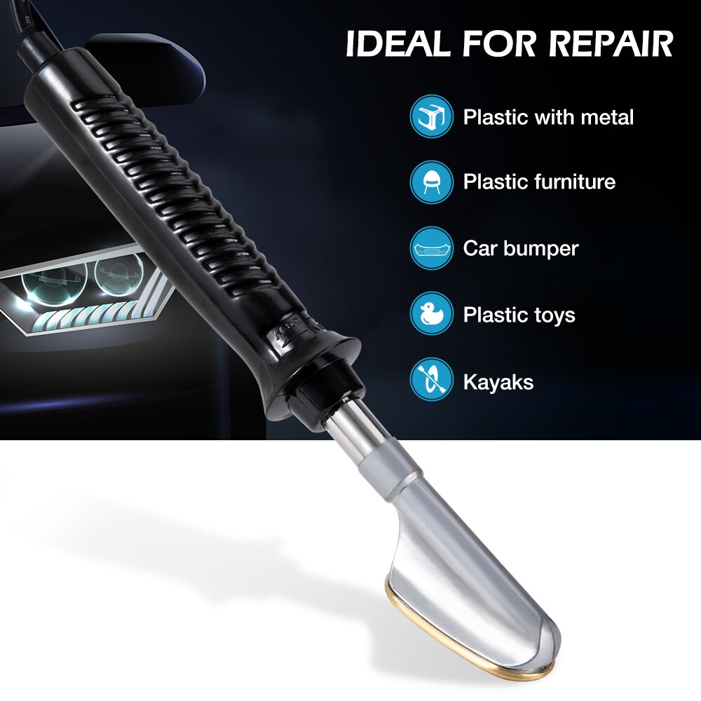 Plastic Repair Tool Welding Car Front Bumper Crack Crack Repair Electric Soldering Iron Trowel