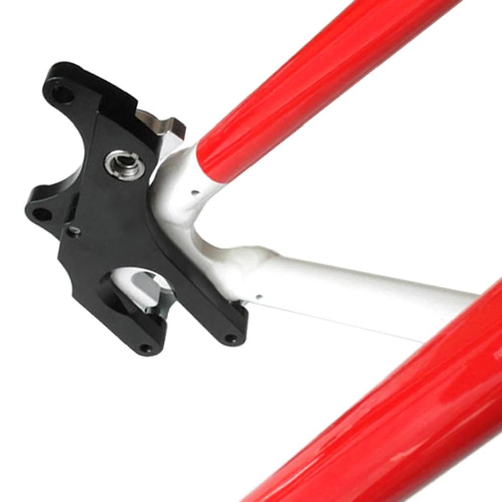 Fiets Schijfrem Modificatie Ondersteuning Frame Schijfrem Adapter Houder Mountainbike Converter V Rack Brake Fietsen Accessoires