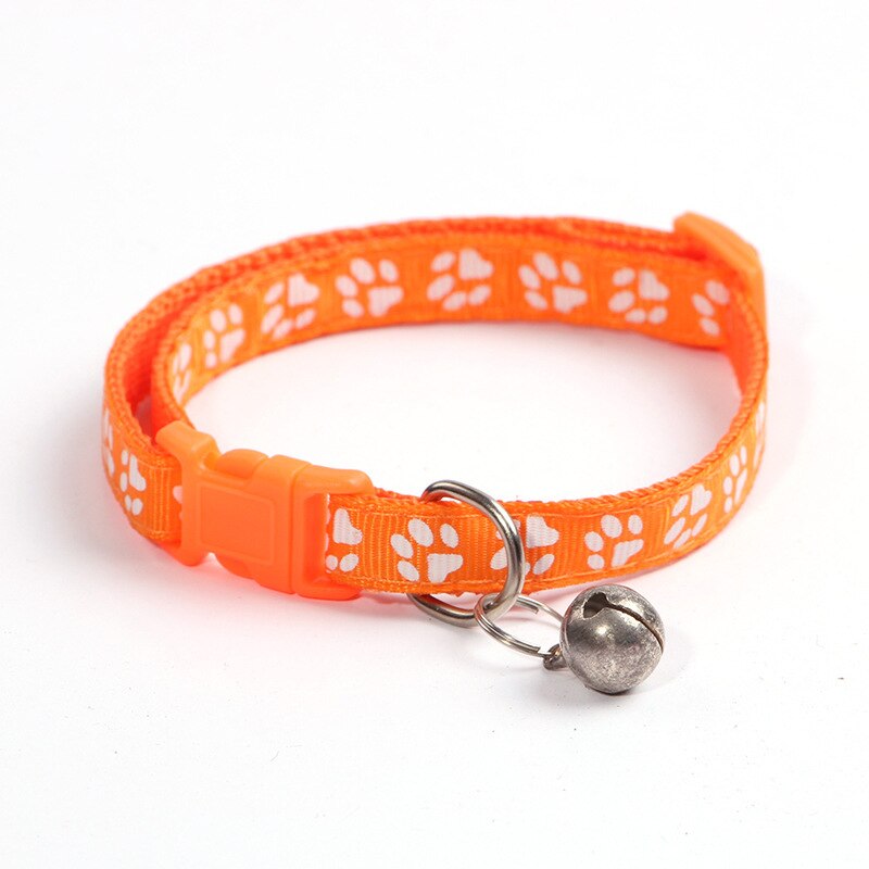 Kotek obroża kot akcesoria regulowana nylonowa klamra placki łańcuszek naszyjnik z psem dopasowanie obroże dla zwierząt domowych dla kotów psy domowe wystrój: 4