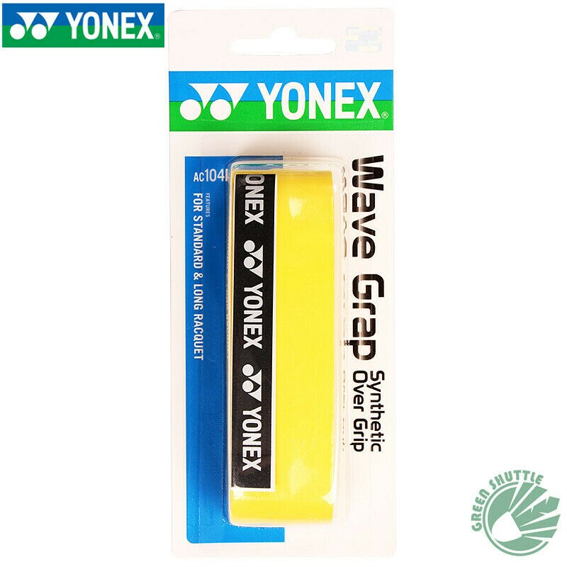 Original Yonex Racquet Sport Badminton Accessories AC104EX Grips 3 PCS